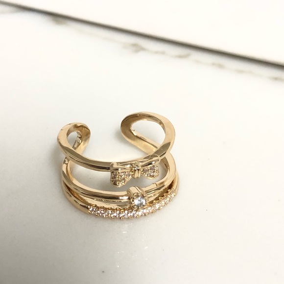 Jewelry - 18k Gold Filled CZ Ring
